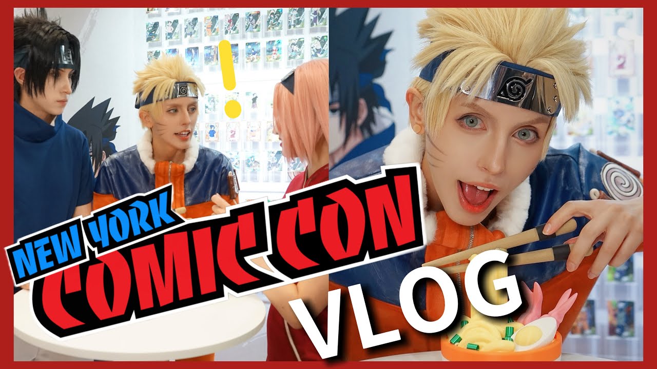 Наруто завоёвывает NYCC 2025 | За стендом Kayou + Team 7 шторм чуть не застал нас в Нью-Йорке!🗽
