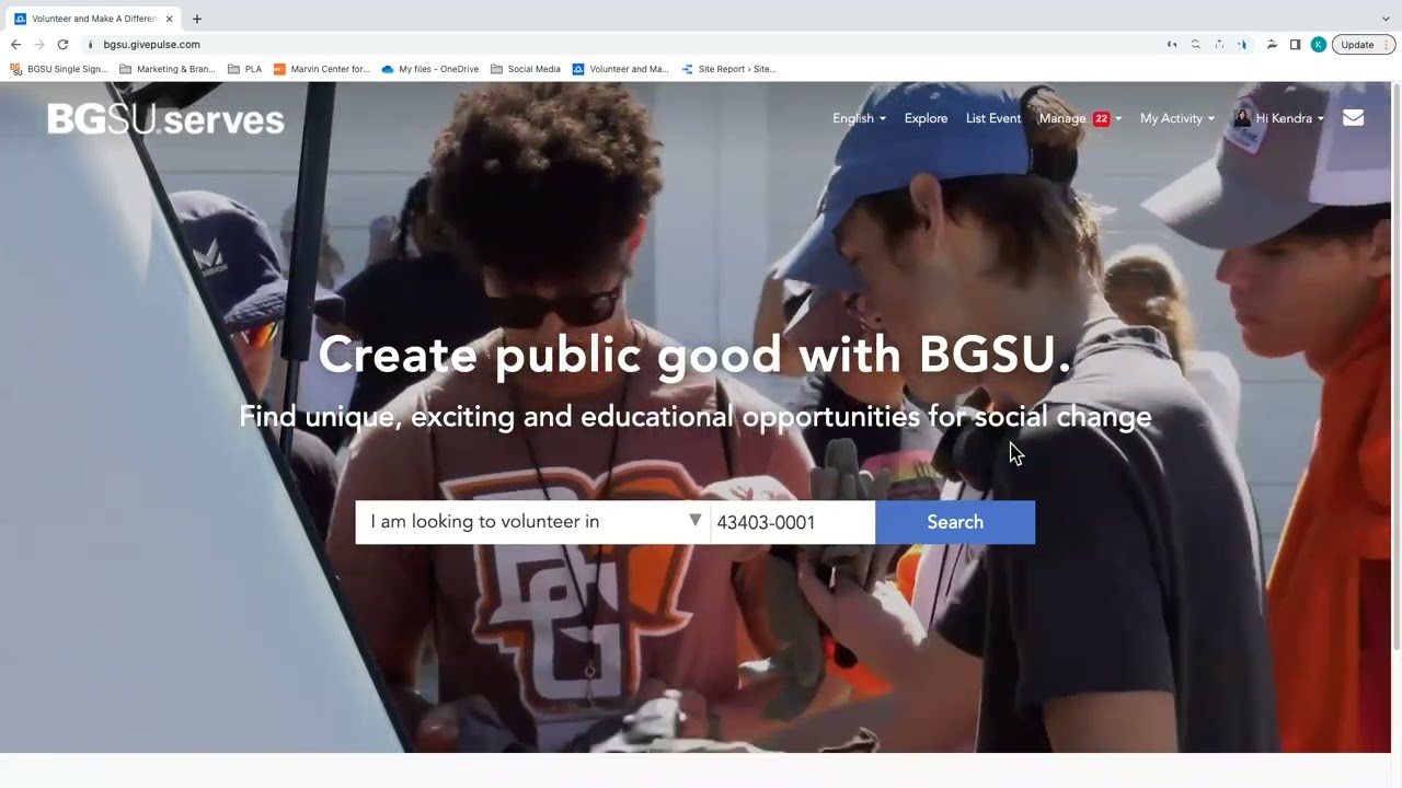 BGSUserves Training Videos: Editing Your Profile