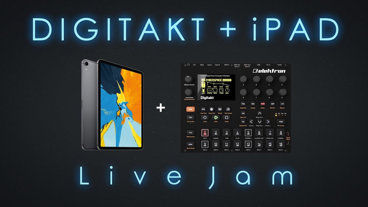 Screams - Live Jam with the Elektron Digitakt and the iPad