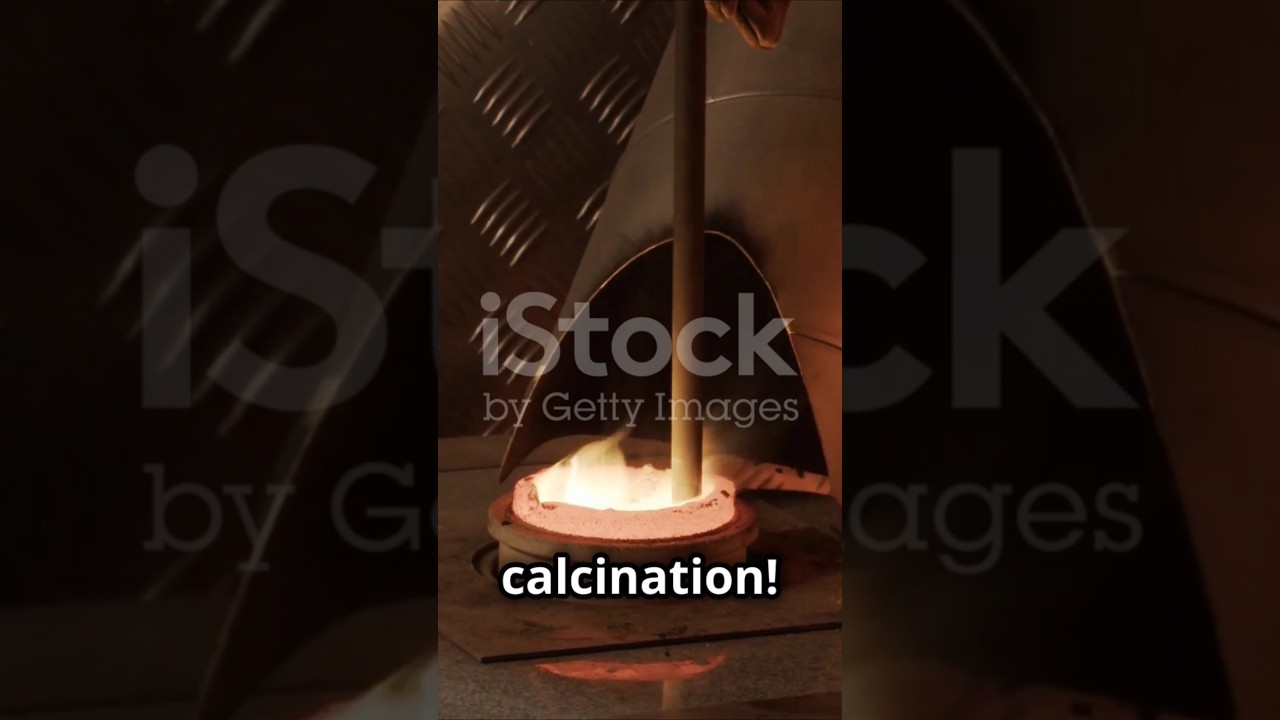 Process of calcination 👍👍★ #shorts #science