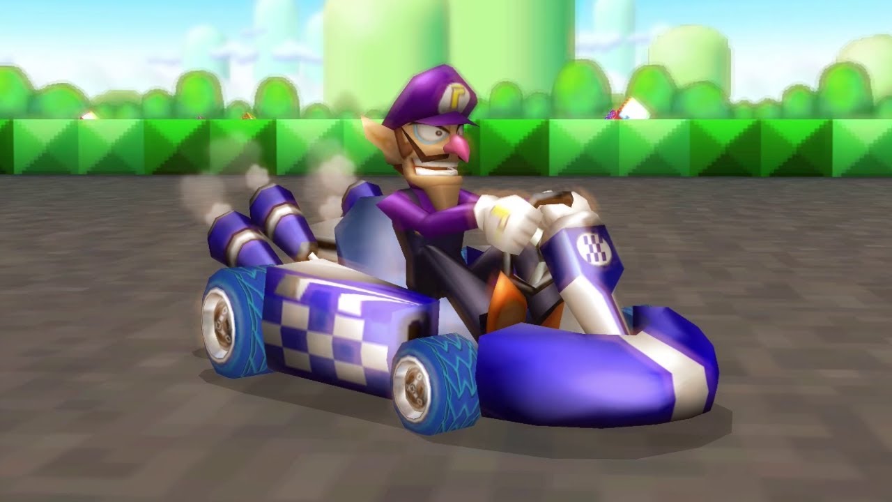 Mario Kart Wii Waluigi Battle Race Gameplay HD