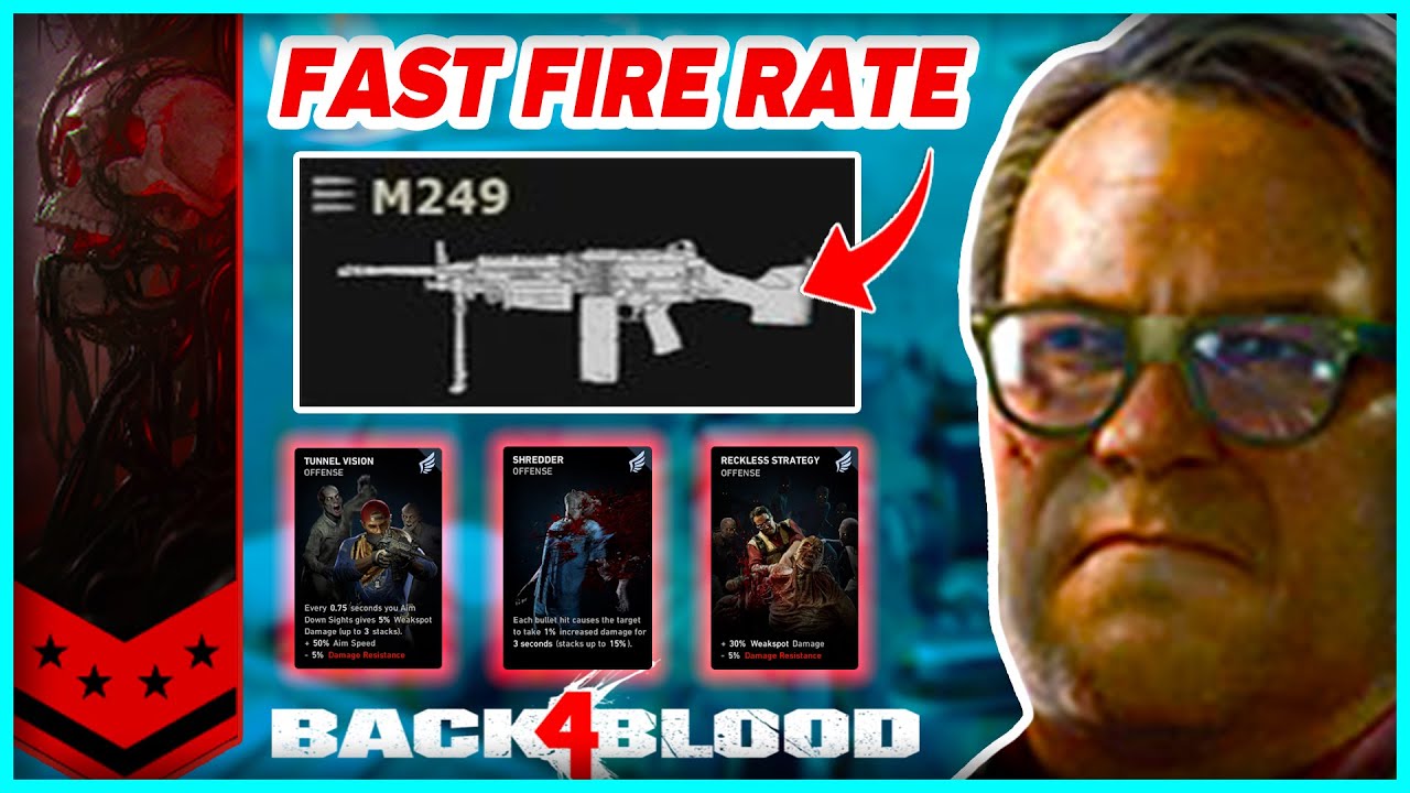 HOFFMAN HIGH DPS LMG DECK BUILD! - Back 4 Blood Post Update Nightmare And No Hope Deck Build 2022