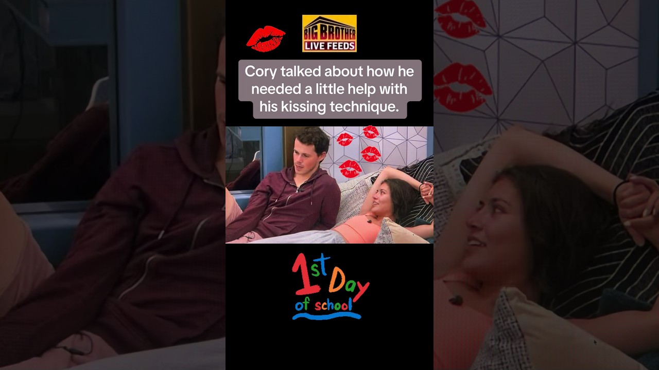 Big Brother 25 Cory Discusses His Need to Go to the America School of Kissing
