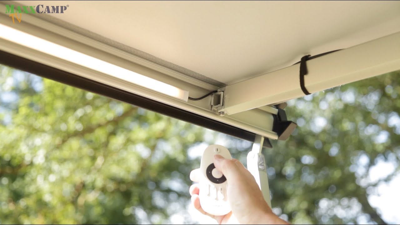 Markisenbeleuchtung | MAXXCAMP - genial modular