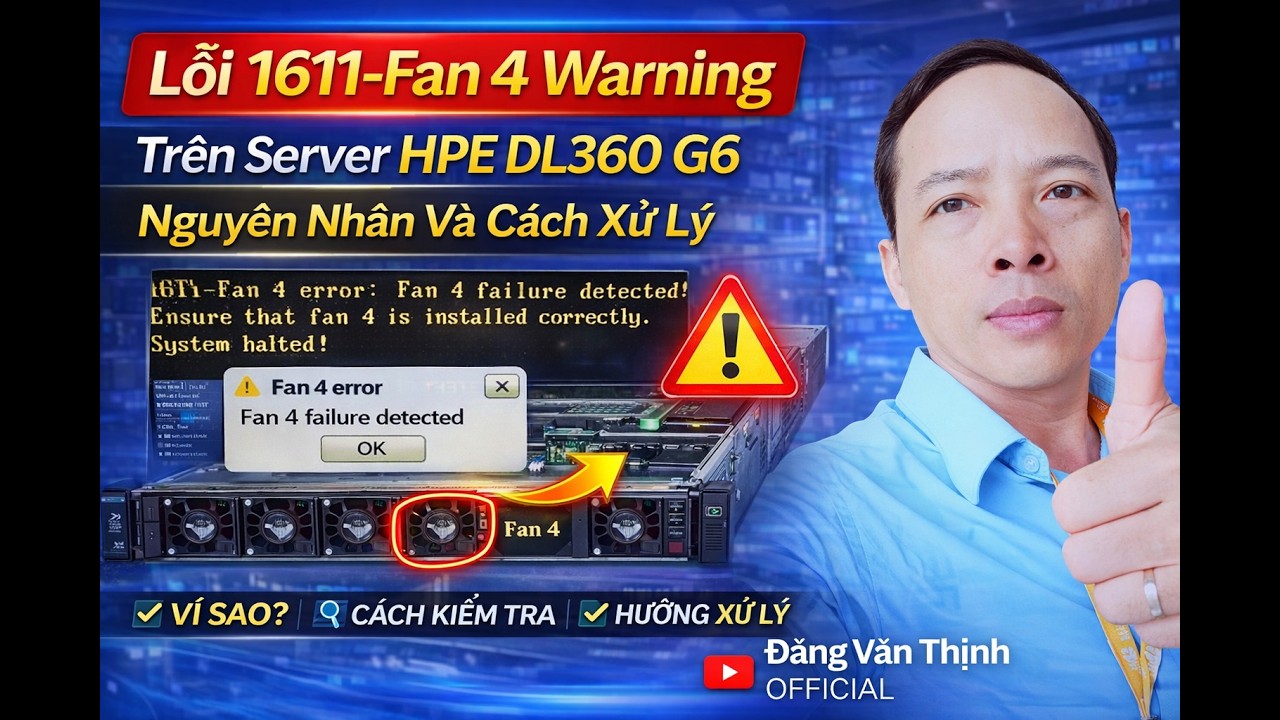 1611-fan 4 warning and solution