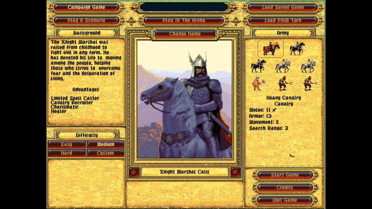 (#5) Fantasy General, 1996. Прохождение старых игр на DOS