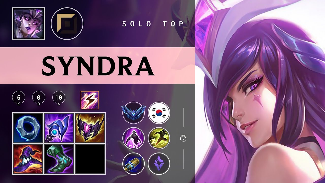 Syndra Top vs Gwen - KR Diamond Patch 26.01