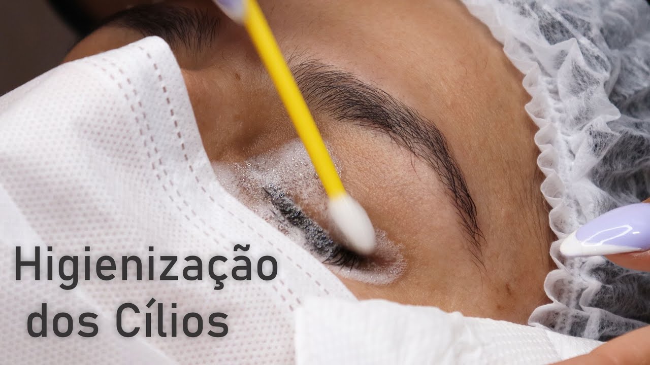 Como fazer a higienização dos cílios