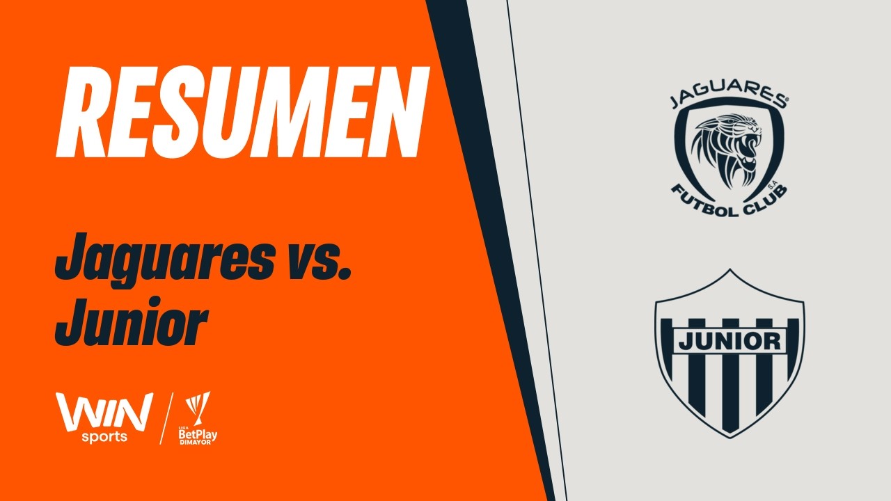 Jaguares vs. Junior (resumen y goles) | Liga BetPlay Dimayor 2026-1 | Fecha 9