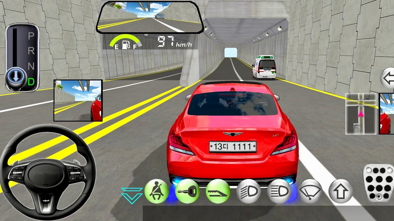New Red Mercedes G-63 For Parking 3d Driving Class android game play  || Car Game #gameplay #cargame