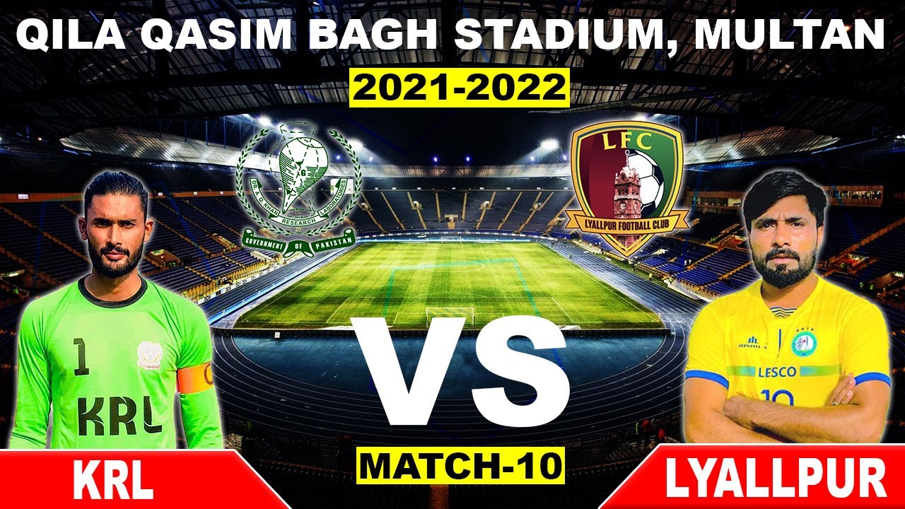 KRL VS LYALLPUR FC l Match-10 Multan l Pakistan Premier League l Sportseye
