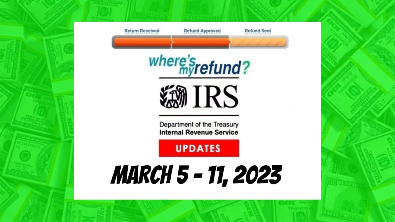 Mar. 5 - 11, 2023 - IRS Where's My Refund? Update