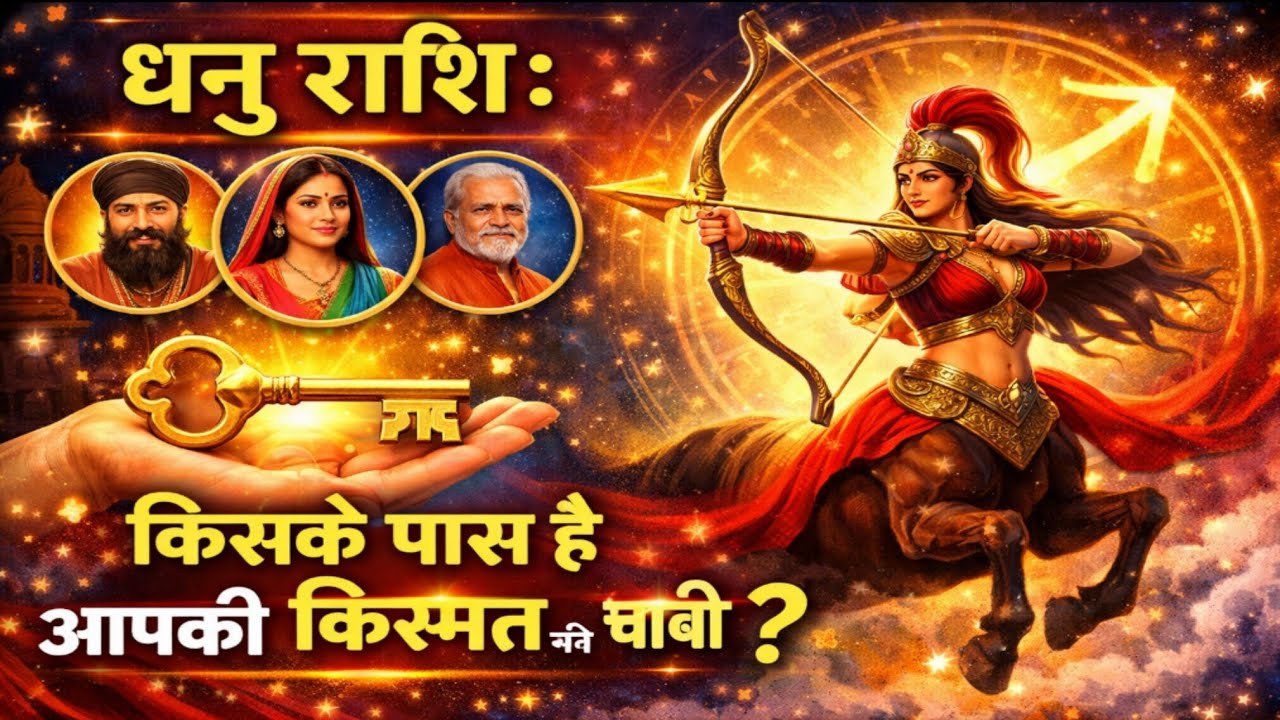 धनु राशि: किसके पास है आपकी किस्मत की चाबी?@CrazyAstroGyan 