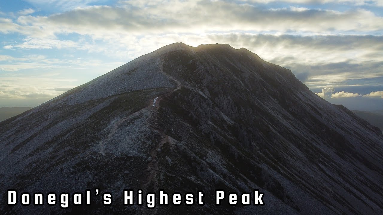 We Climbed Errigal Mountain!