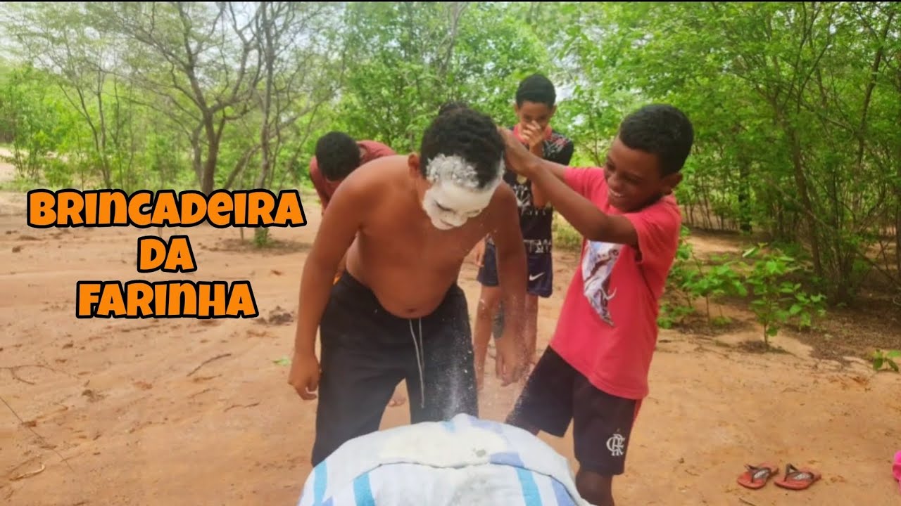 BRINCADEIRA DA FARINHA 😂 TURMA DO SÍTIO, MUITA RISADA😂 #divertido #comedia #humor