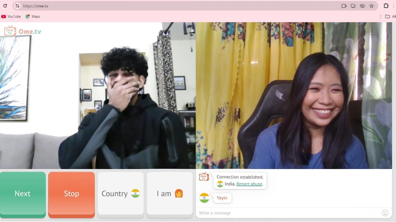 Watch Me Talk to Strangers Online! #funny #ometv #fun #kdrama #strangers #fun #ometv