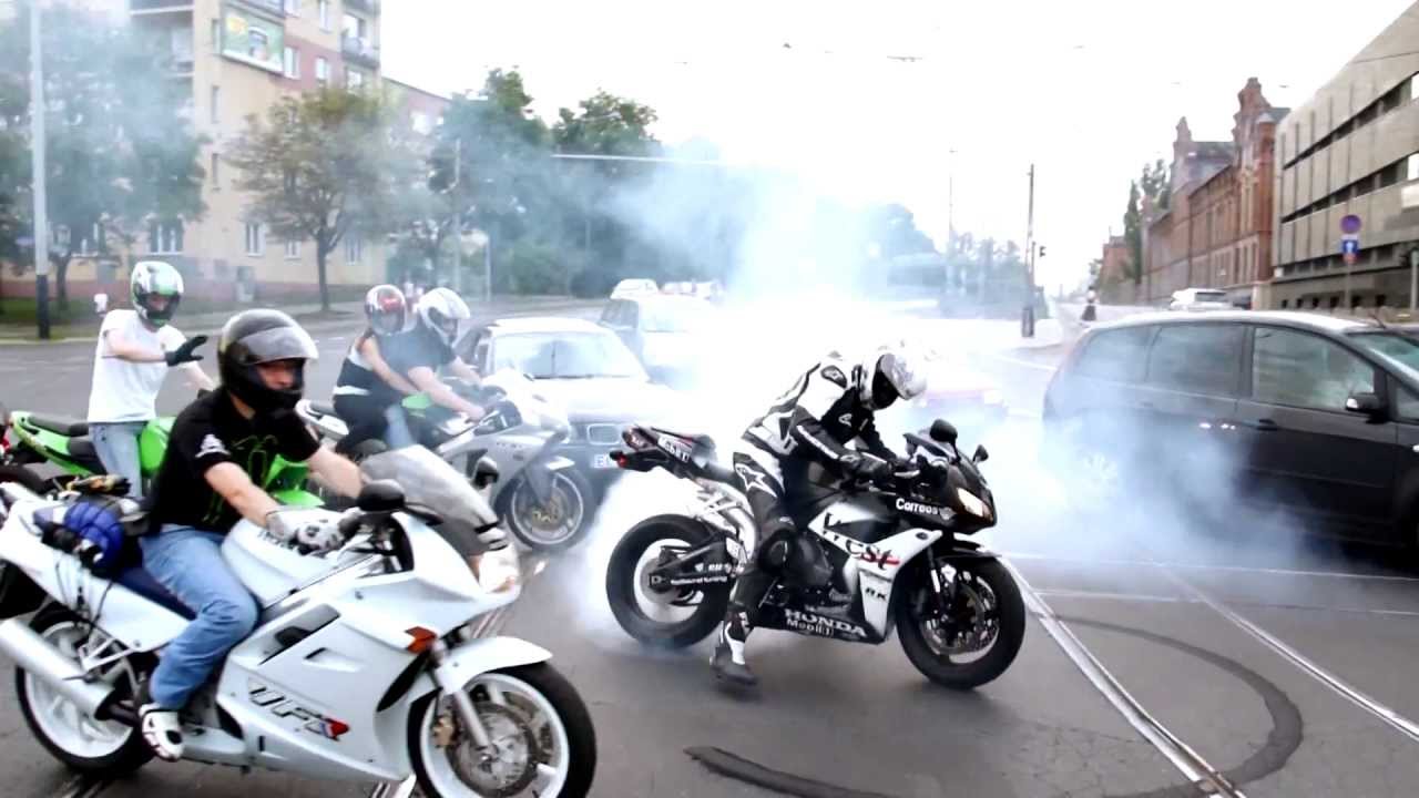 Motocyklowa Eskorta Ślubna 2012 Łódź