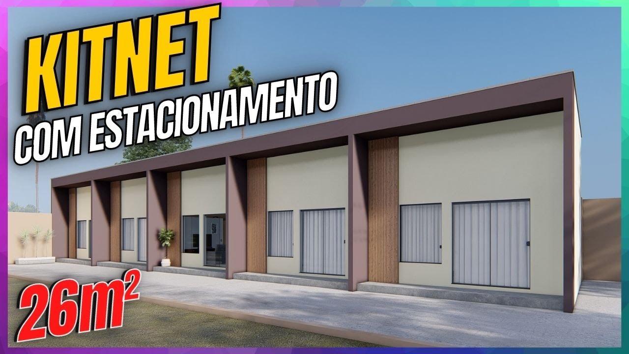KITNET PEQUENA 26m&sup2; | kitnet com cama suspensa