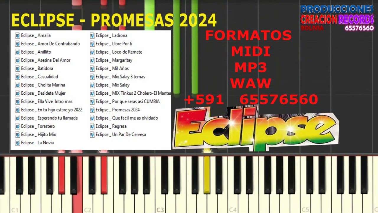 ECLIPSE - LA PROMESA ( PISTA & TUTORIAL )