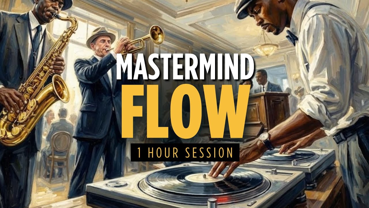 Mastermind Session  🎷🧠 Station-Bop Signature: Sophisticated 50s Jazz (1 Hour Deep Work)