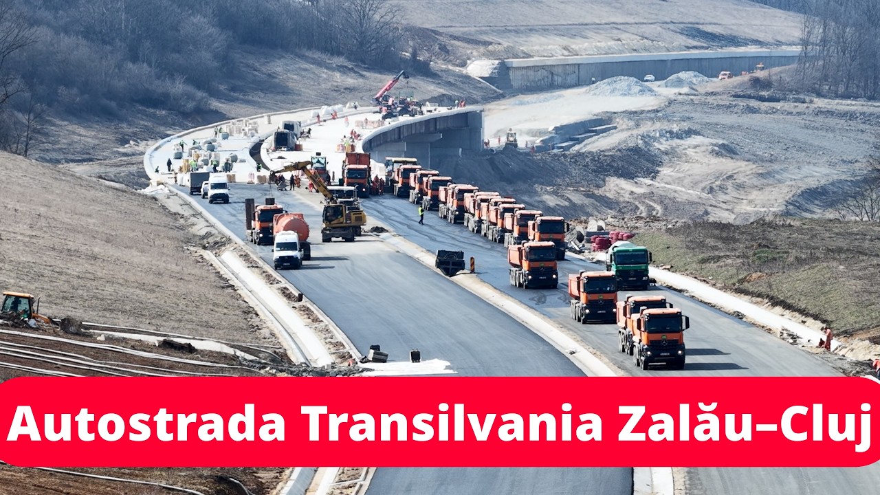 Autostrada Transilvania Zalău–Cluj 17.03.2026