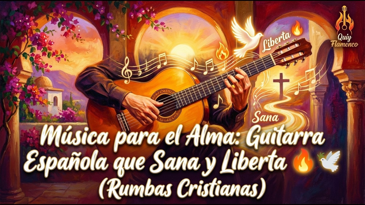 Música para el Alma: Guitarra Española que Sana y Liberta 🔥🕊️ (Rumbas Cristianas)