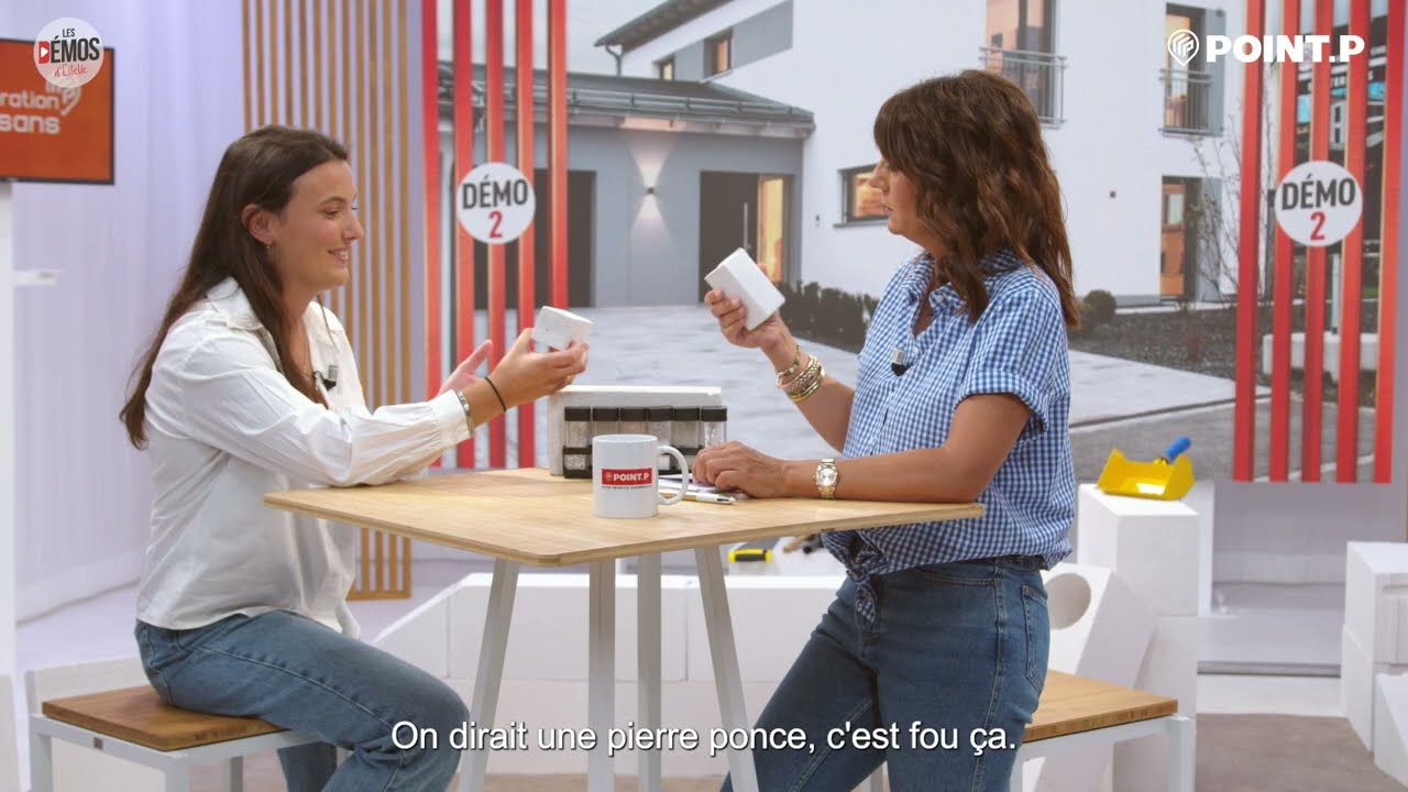 Démonstration du système de construction YTONG de chez Xella - Les Démos d'Estelle