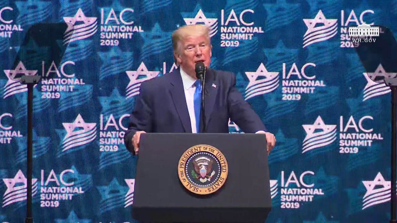 President Trump Delivers Remarks at the Israeli American Council National Summit 2019