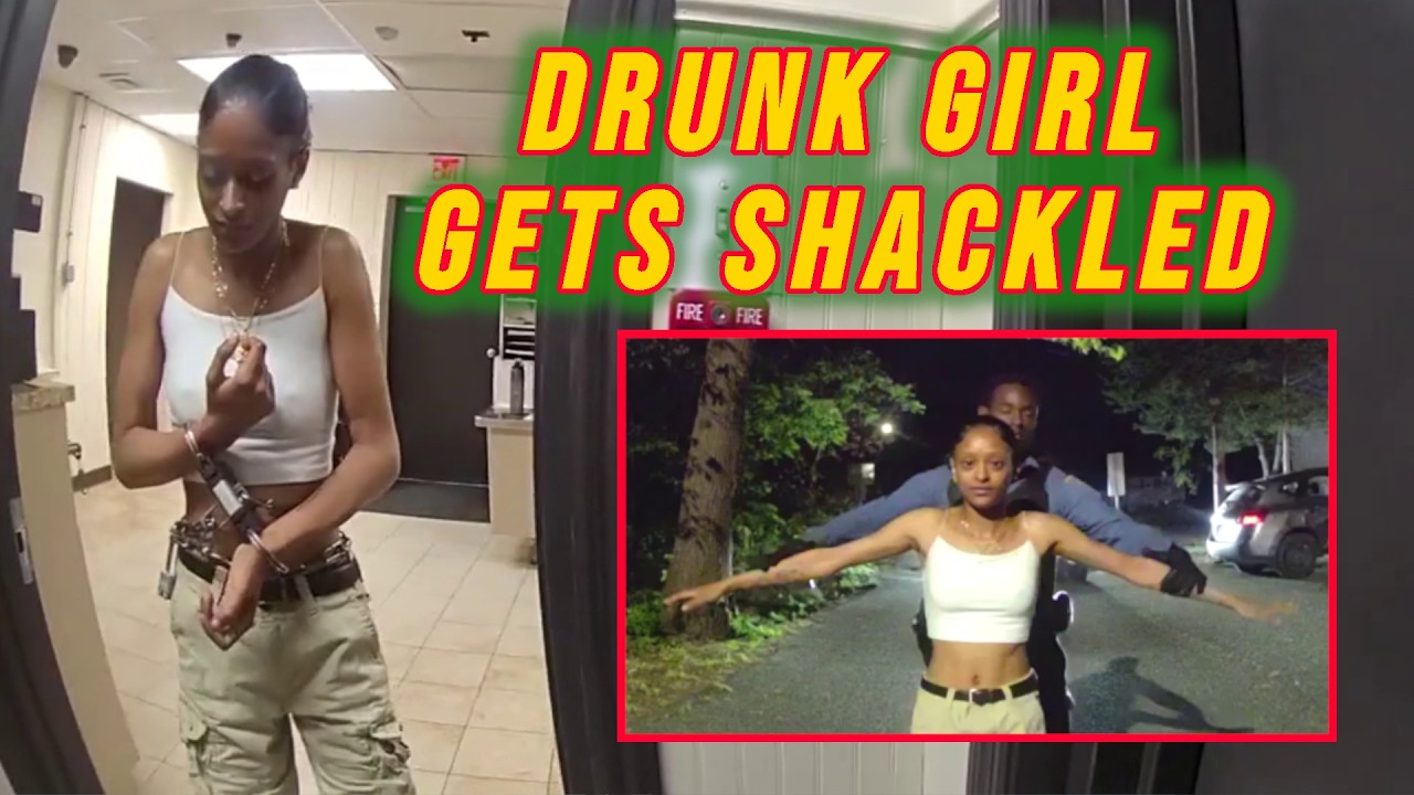 Drunk Girl Gets SHACKLED After Knocking Down Porta Potty