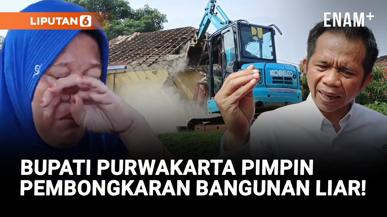 Sambil Menangis, Warga Protes Pembongkaran Bangunan Liar | Liputan6