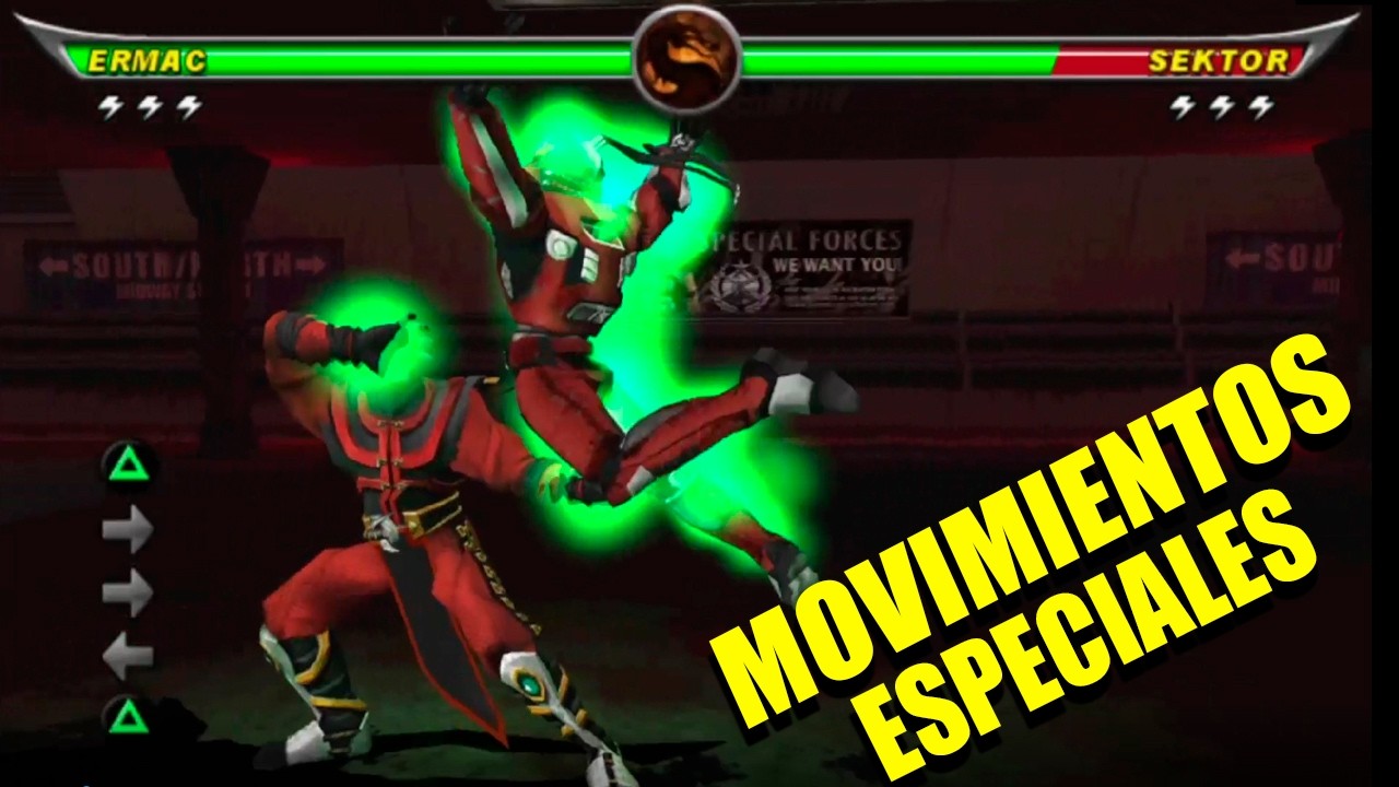 Todos los Movimientos Especiales de Mortal Kombat Armageddon