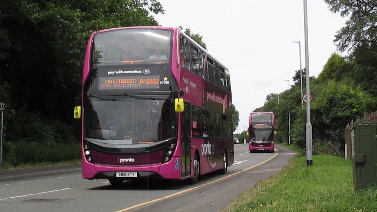 First Week of Brand New Pronto ADL Enviro400 MMC's at Nottingham