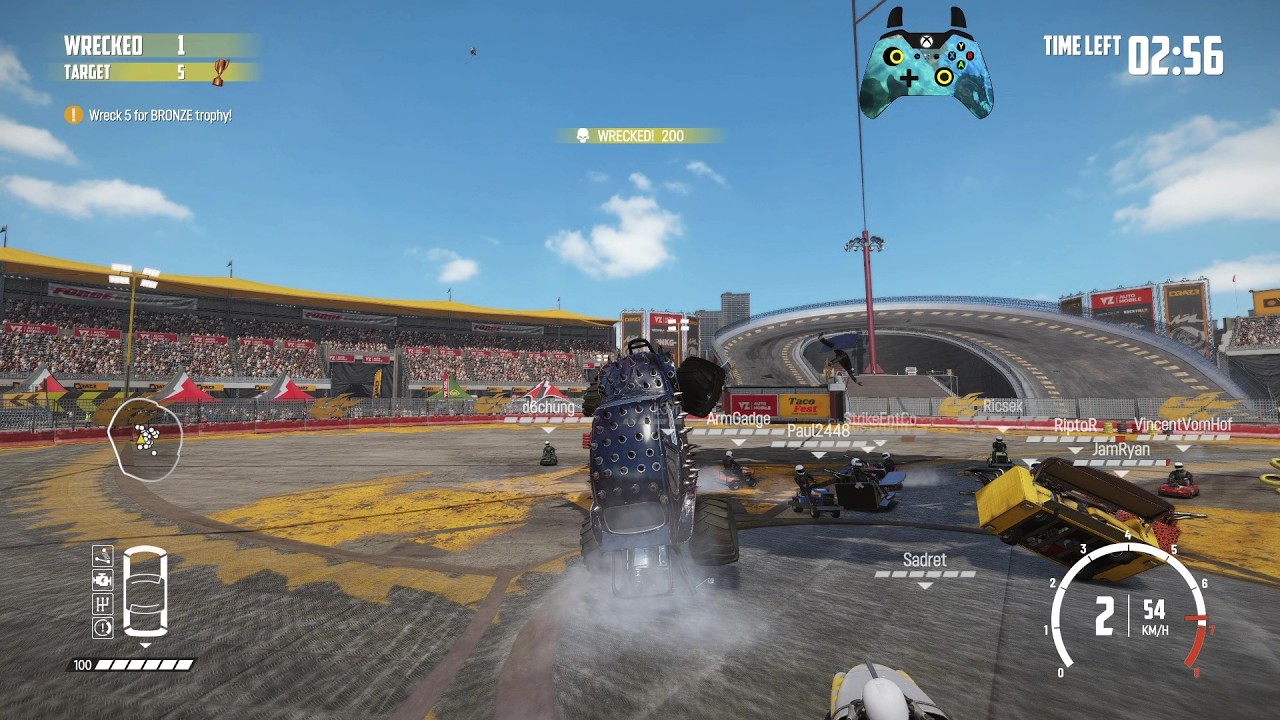 Wreckfest 26.03.10 Bugzilla Rampage Rush - Wrecknado Demolition Arena
