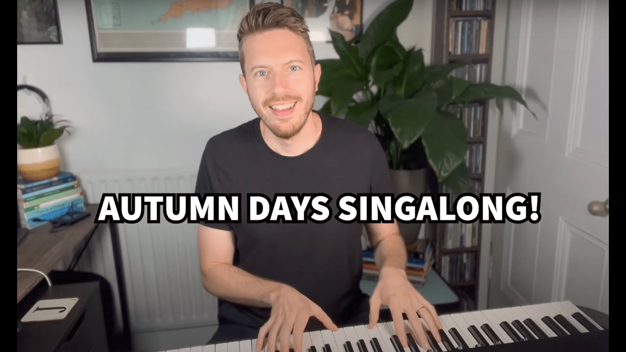 'Autumn Days' Primary School Assembly FULL singalong