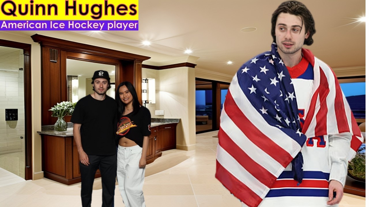 Quinn Hughes' MODEL GIRLFRIEND, Parents, 2 Siblings, Lifestyle, Age, Net worth -2026 Winter Olympics