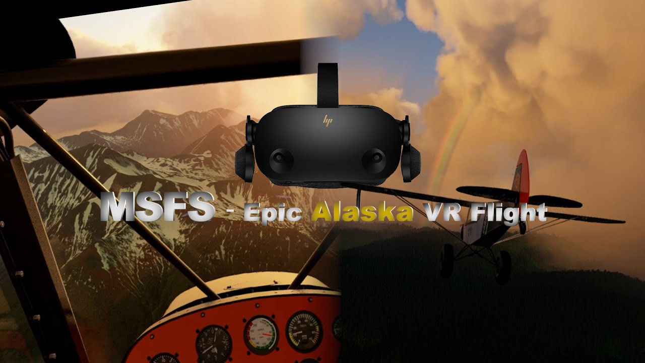 MSFS - Epic Alaska VR Flight