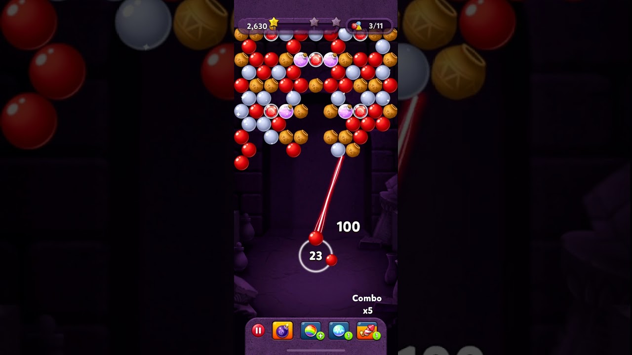 Bubble Pop Origin Level 27 Hard Level