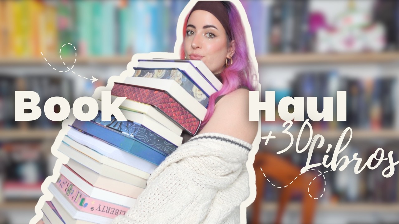 BOOK HAUL de primavera 🌷 30+ libros