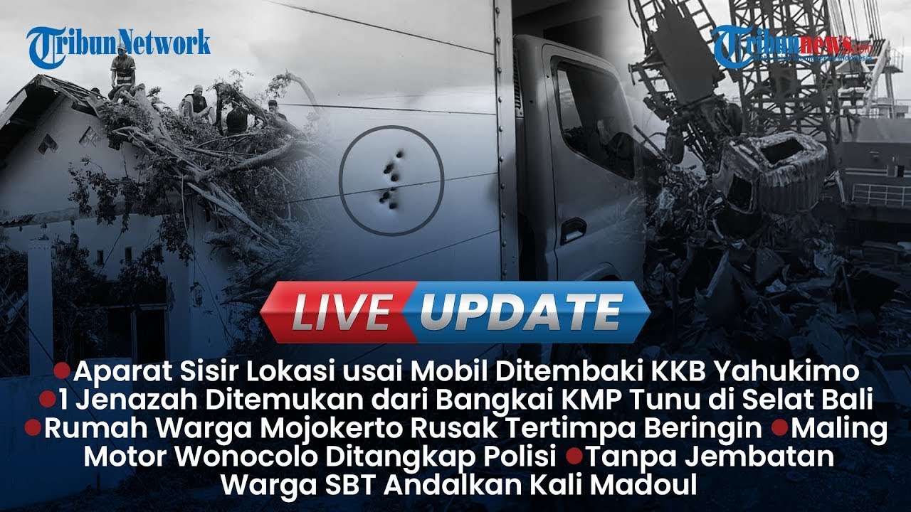🔴LIVE UPDATE SIANG: KKB Tembaki Mobil Warga di Yahukimo, 1 Jenazah Ditemukan saat Angkat Bangkai KMP