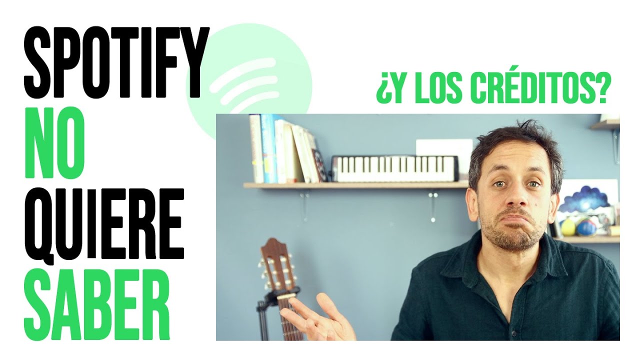 ¿Dónde quedaron los créditos de la música que escuchamos?