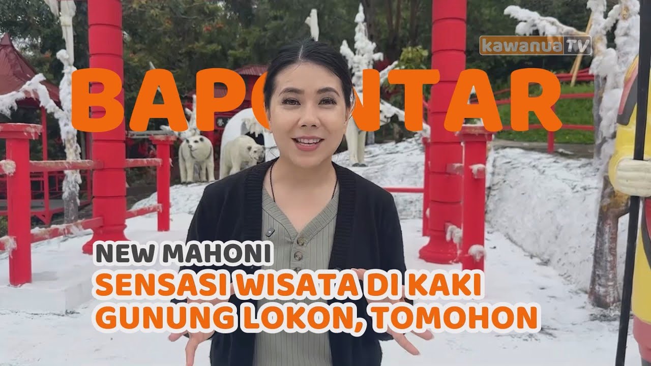 Mengunjungi New Mahoni, Lokasi Wisata di Kaki Gunung Lokon, Tomohon