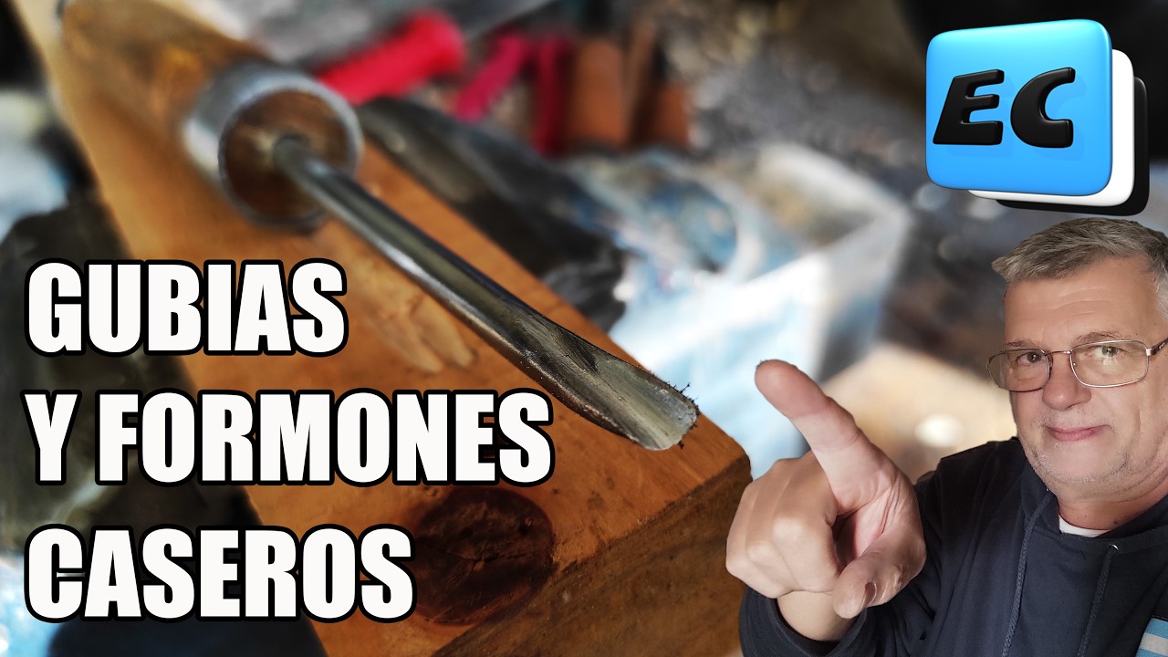 🛠 HERRAMIENTAS INCREÍBLES PARA TALLAR MADERA, FORMONES Y GUBIAS
