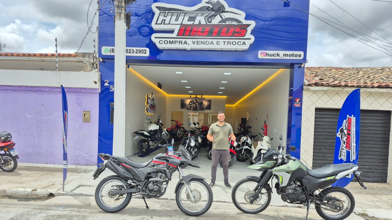 HUCK MOTOS NOVAS E USADAS AS MELHORES PREÇO BOM E QUALIDADE EM ARAPIRACA ALAGOAS #nordeste 