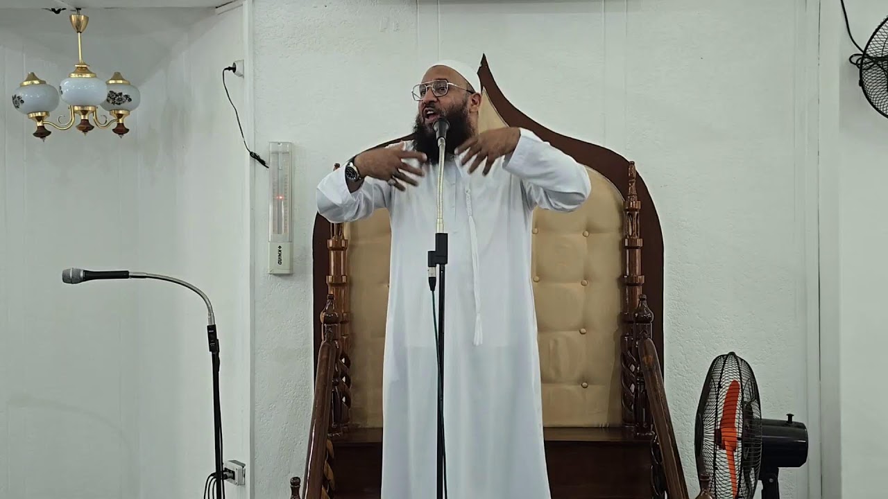 KHUTBAH JUMMAH LIVE PAR IMAM PEERBAYE - MASJID BAIT UL NOOR - 06.06.2025