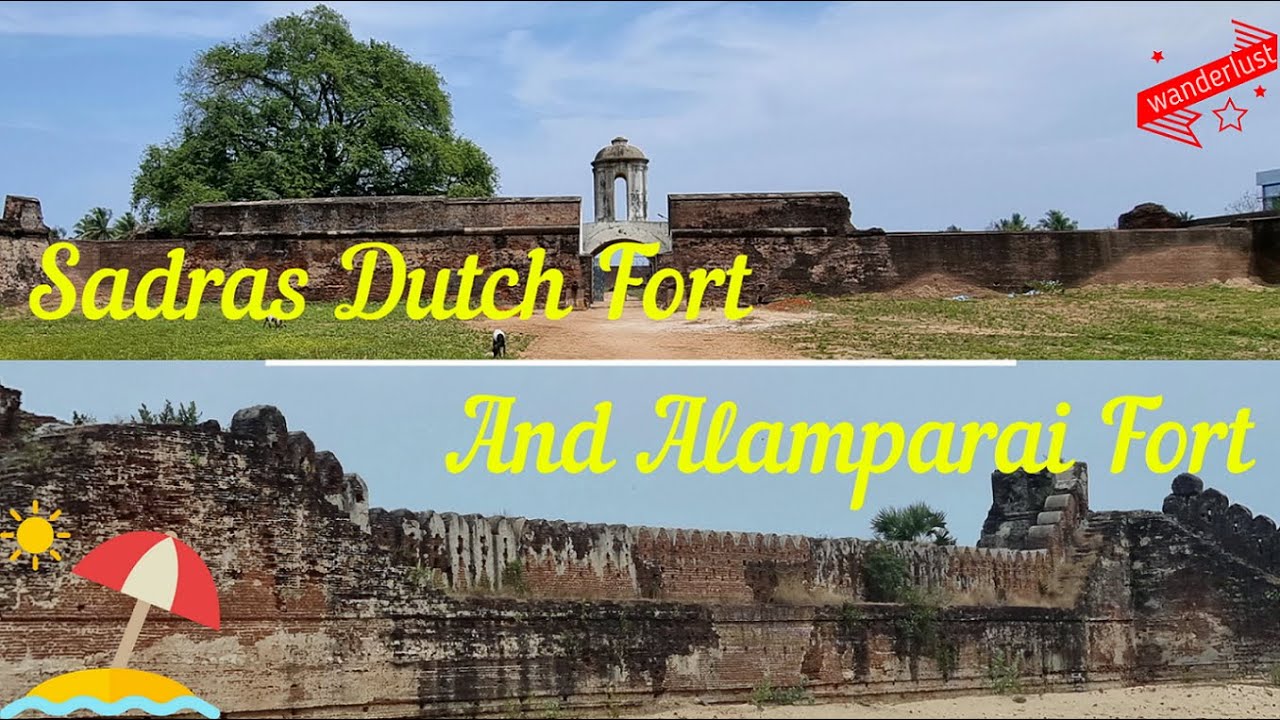 Sadras Dutch Fort | Alamparai Fort | Quick Tour and Historic Info | 4K