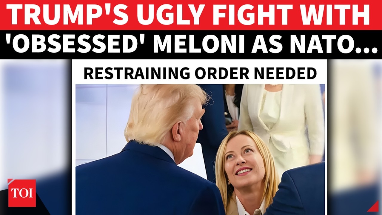 &lsquo;You Better Restrain&hellip;&rsquo;: Trump Clashes With &lsquo;Obsessed&rsquo; Meloni After Italian PM&rsquo;s Savage Swipe