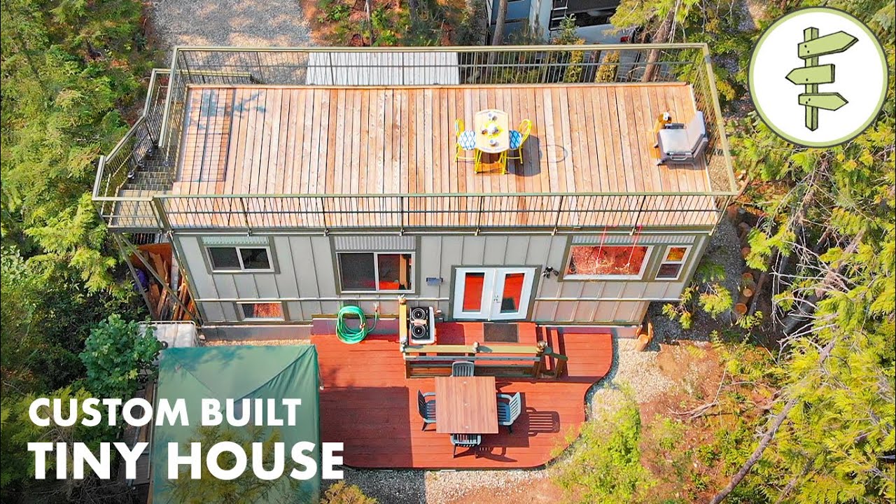 Retired Couple's Super Custom Zero Waste Tiny House - Full Tour & Interview