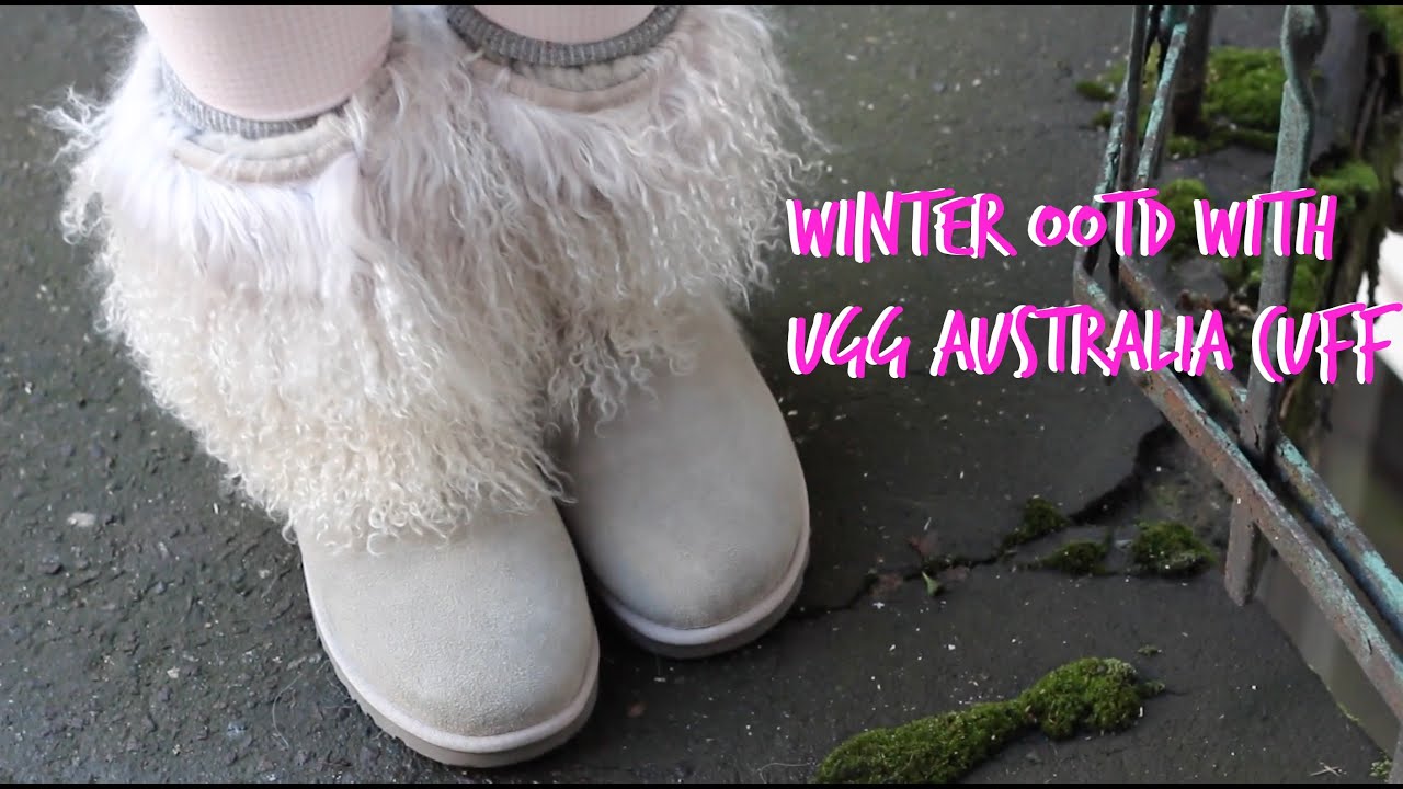 Ugg Australia lookbook, how to style ugg australia Cuff-Winter OOTD, topshop