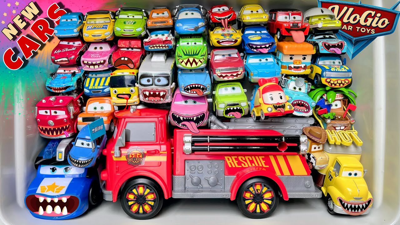 Disney Pixar Cars Unboxing Review | Lightning McQueen, Tow Mater, Doc Hudson, Sally Carrera, Cruz
