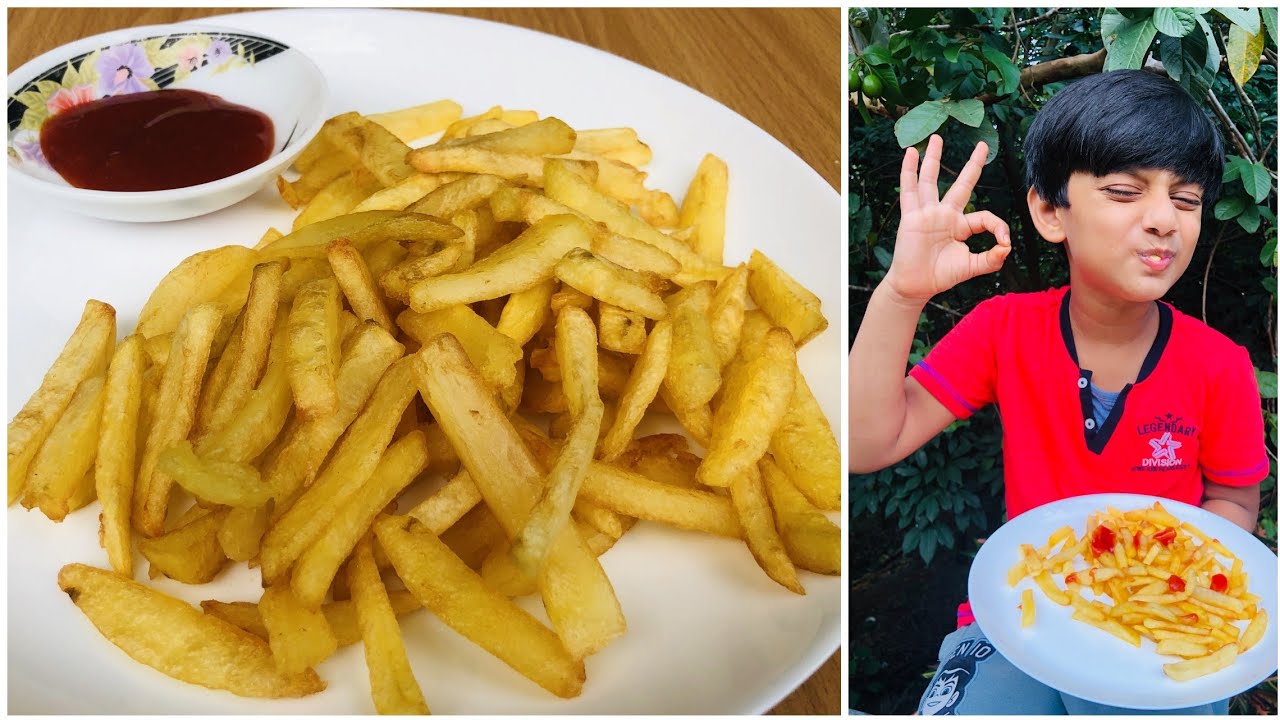 McDonald's Style French Fries | Homemade Super Crispy French Fries
